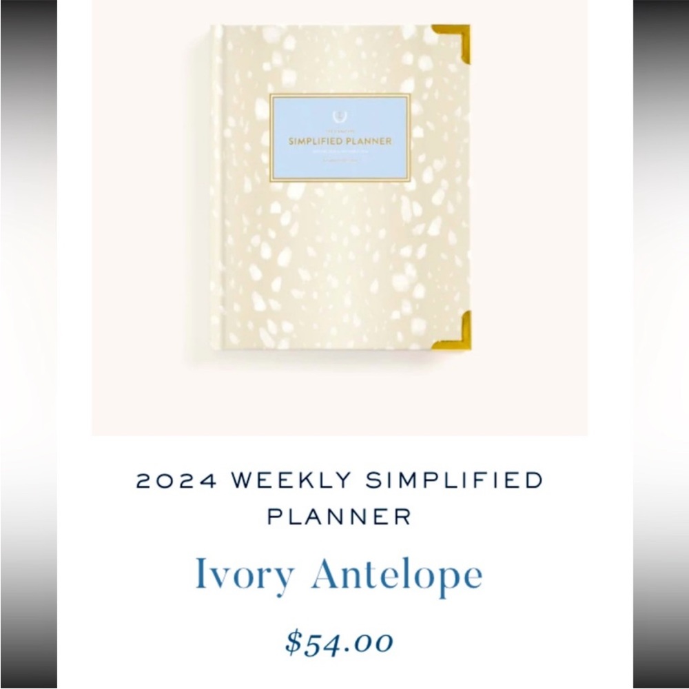 2024 Emily Ley Simplified Planner - Weekly Edition